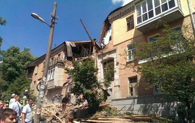 В Голосеевском районе взорвался дом: есть погибшие