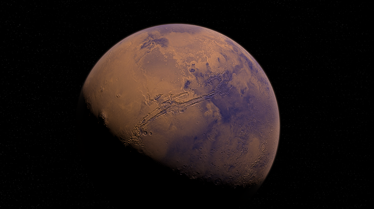 В NASA поделились впечатляющими снимками Марса