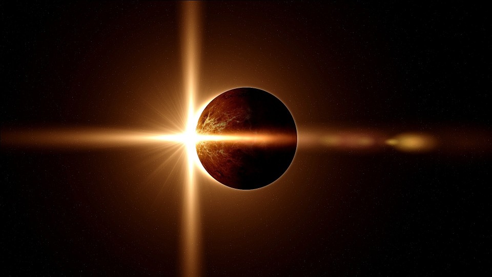 NASA показало снимок солнечного затмения, сделанный с Луны (фото)