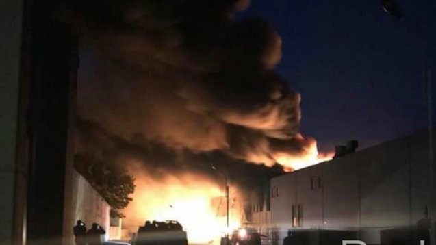 Крупный пожар на заводе "Биофарма": появились впечатляющие подробности
