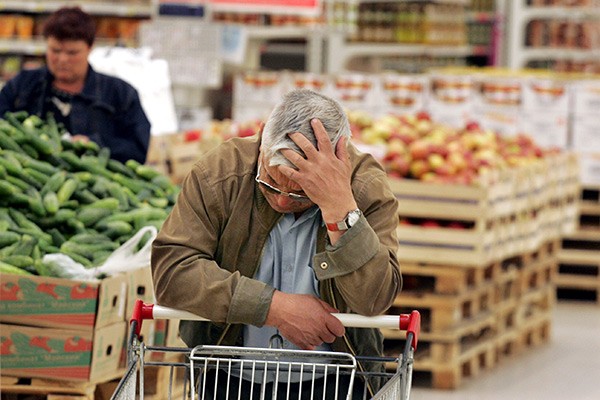 Рост цен на продукты в Украине стал рекордным в Европе