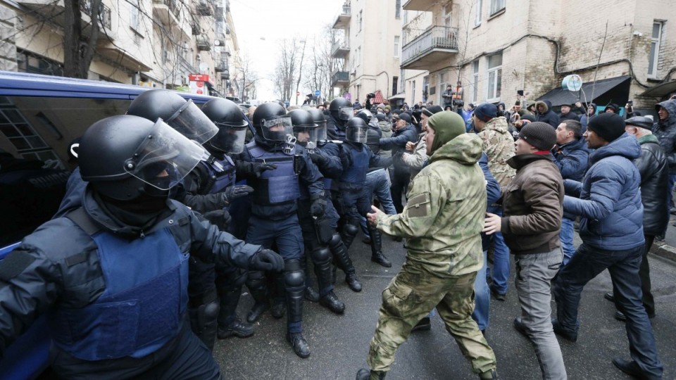 Cтолкновения возле Верховной Рады: полиция назвала число пострадавших