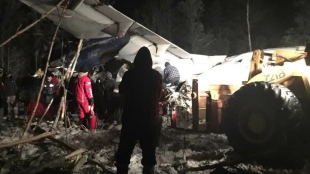 В Канаде разбился самолет, есть пострадавшие