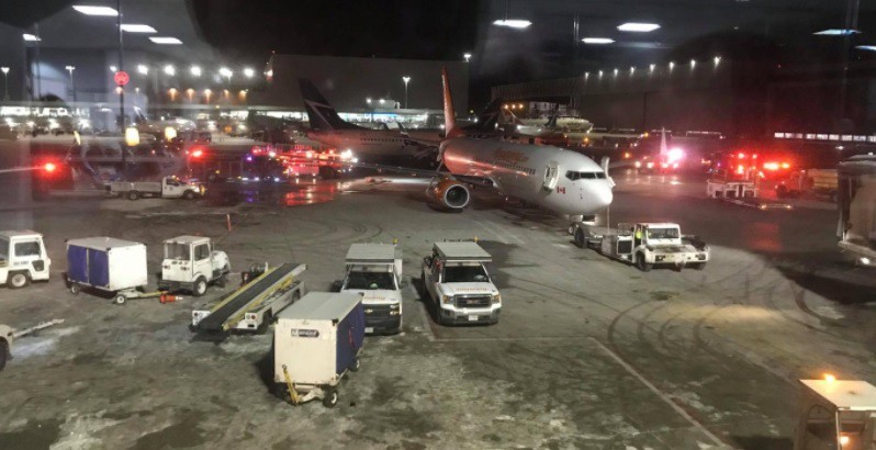 В Канаде столкнулись два самолета