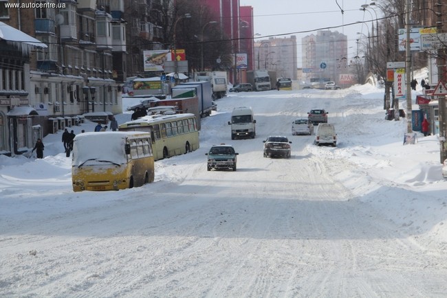 Снегопады в Украине: в Киеве принимают особые меры