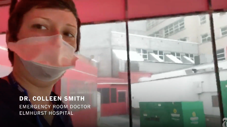 Нет масок даже для врачей и аппаратов ИВЛ: врач показала, что происходит в нью-йоркской больнице, видео
