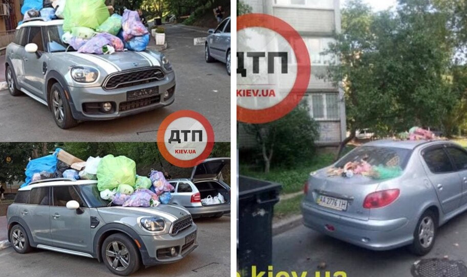 Киевляне проучили очередных «героев парковки»