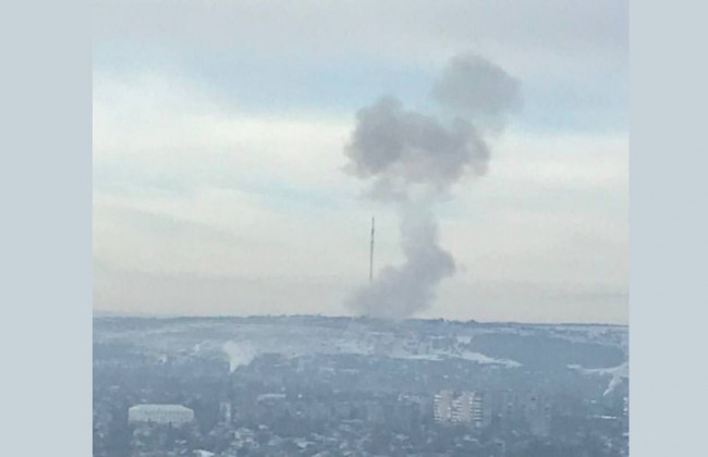 В Краматорске произошло несколько взрывов, видео