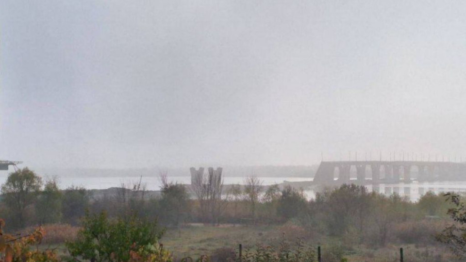 В Херсоне упал Антоновский мост: появились фото