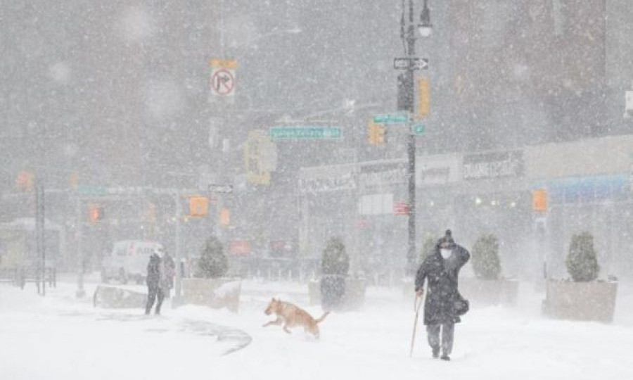 В США в результате снежной бури погибли по меньшей мере 15 человек