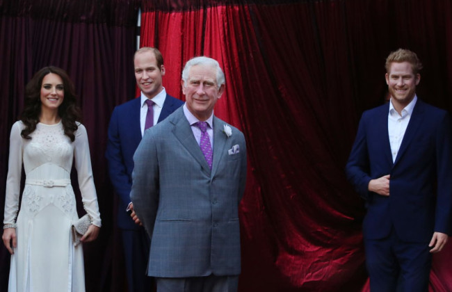 В Австралии представили восковые фигуры британских монархов, фото