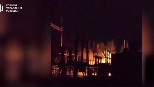 В Брянске горела подстанция, обесточены военные объекты, — ГУР, видео