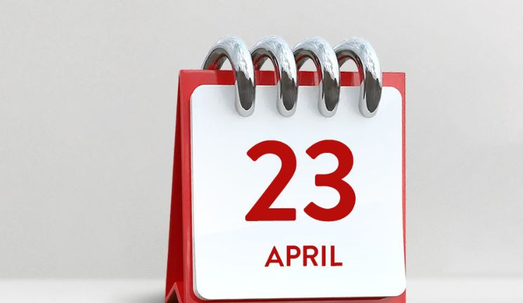 23 квітня: яке сьогодні свято та головні події