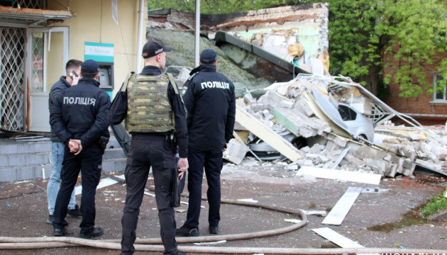 В Чернигове прогремел взрыв в банке, фото