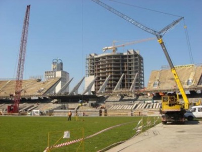 На реконструкции НСК "Олимпийский" разворовано почти 11 млн. грн - СБУ