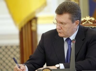 Виктор Янукович наложил вето на ряд законов