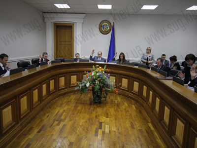 Заседание Совета судей Украины 21.01.2011