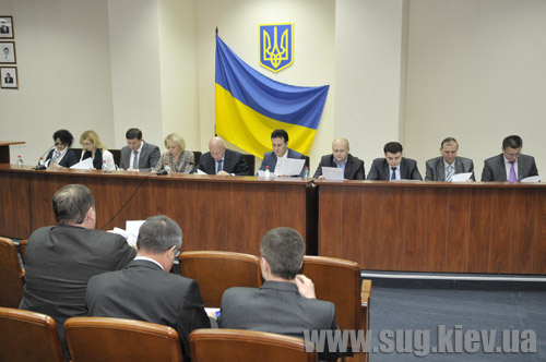 Заседание Высшего Совета юстиции Украины 22.12.2011