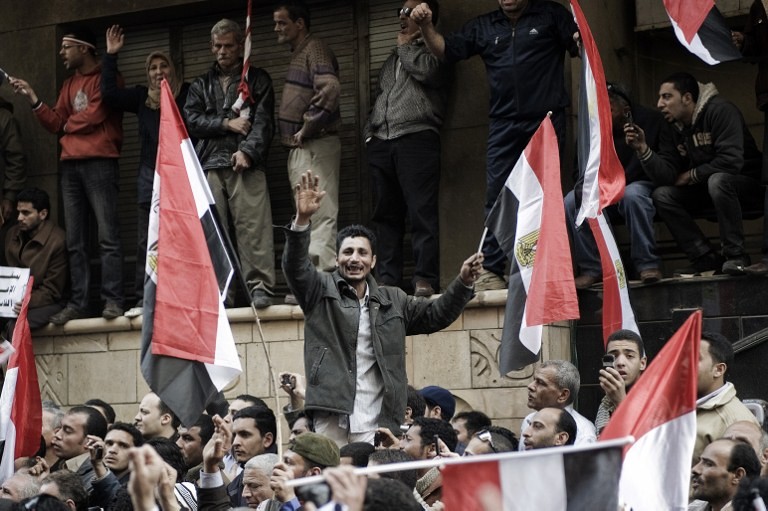 Атака американского посольства в Каире (фото)