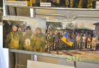 Відкриття виставки прапорів з акції «Козацький прапор навколо світу», «Народний бойовий прапор» та «Український прапор – прапор Перемоги»