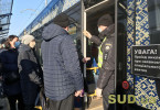 Полупустые трамваи из-за COVID-19 — карантин в Киеве 25 марта, фото