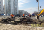 Городской наземный транспорт как средство и роскошь передвижения — карантин в Киеве 27 марта, фото