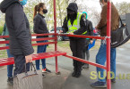 Карантин в Киеве 10 апреля: столпотворение пенсионеров перед Ощадбанком и новый информационный вирус