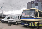 Как заработали пригородные маршрутки в Киеве 1 июня