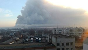 Кабмин выделил 45 млн грн на ликвидацию последствий пожара на складе возле Балаклеи