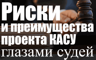 Риски и преимущества проекта Кодекса админсудопроизводства глазами судей