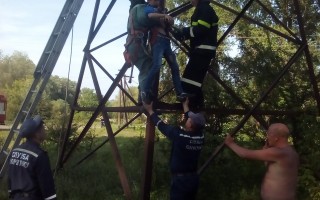 В Ровенской области сотрудники ГСЧС предотвратили смерть подростка.ФОТО
