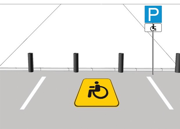 Штрафы за парковки в местах для инвалидов увеличили почти вдвое