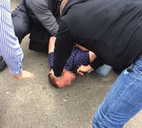 В Киеве арестовали капитана полиции за взятку. ФОТО