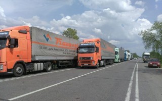 С улиц Киева в очередной раз должны исчезнуть все грузовики