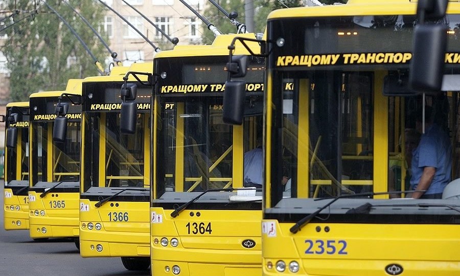 Некоторый киевский общественный транспорт изменит движение