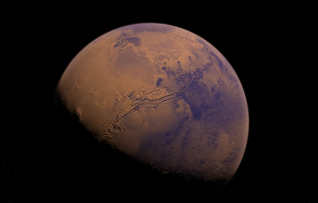 В NASA поделились впечатляющими снимками Марса