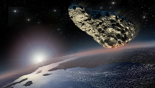 Гигантский астероид разминулся с землей (фото)