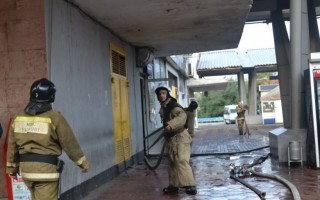 Подробности пожара на центральном автовокзале Одессы