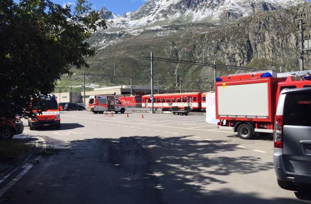 В Швейцарии столкнулись два поезда: есть пострадавшие