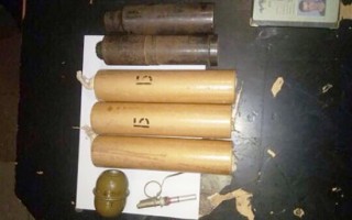 В киевском метро нашли арсенал оружия