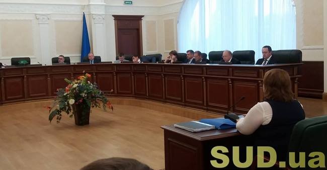 Как Валентина Симоненко отвечала на вопросы Совета правосудия