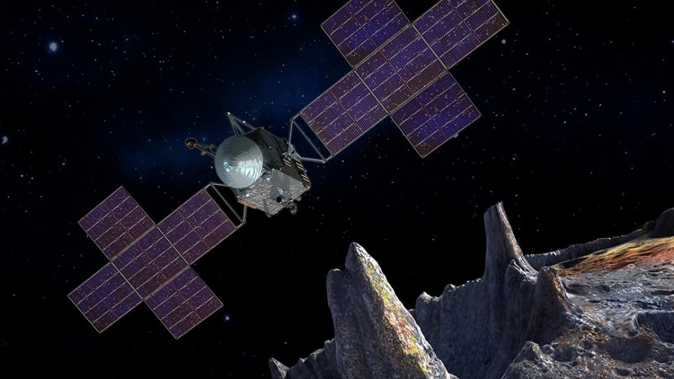 Астронавты NASA изучат железный астероид Психея