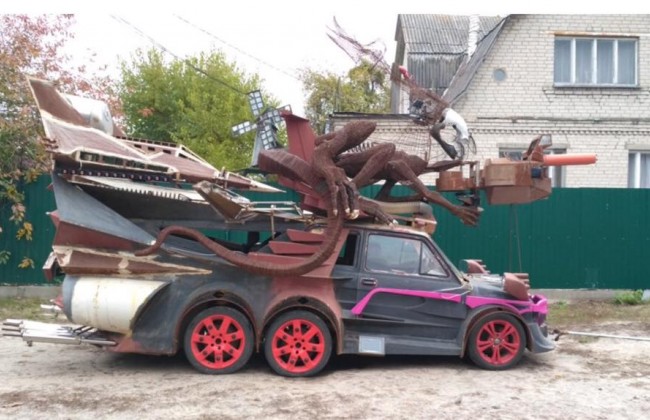 Под Киевом создали фантастический автомобиль (фото)