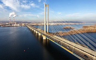 В Киеве ограничат движение транспорта на Южном мосту