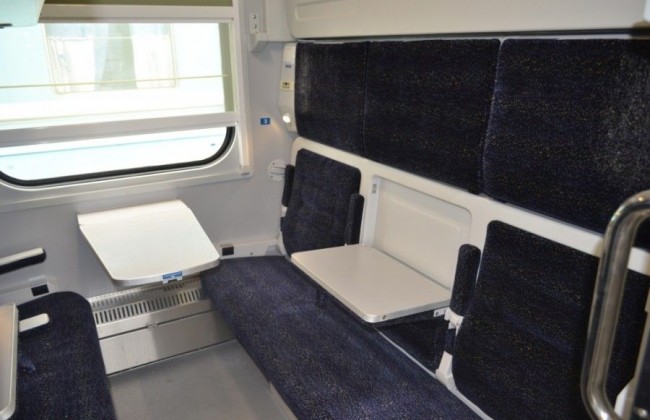 УЗ запустит новый состав, состоящий из вагонов-трансформеров