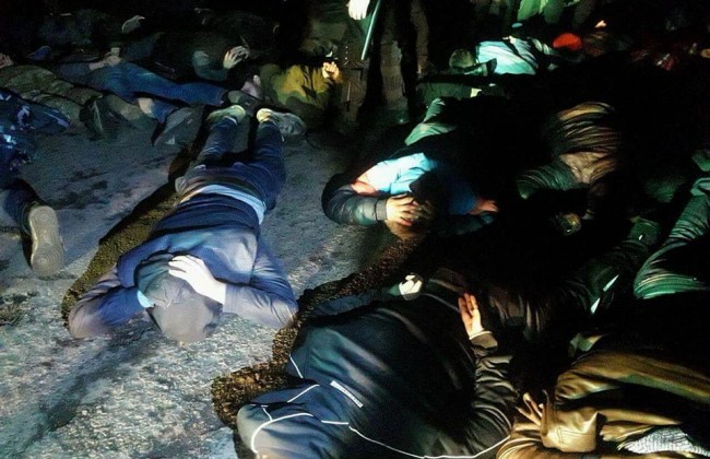 Массовая облава под Полтавой: задержано больше 40 рейдеров (фото)