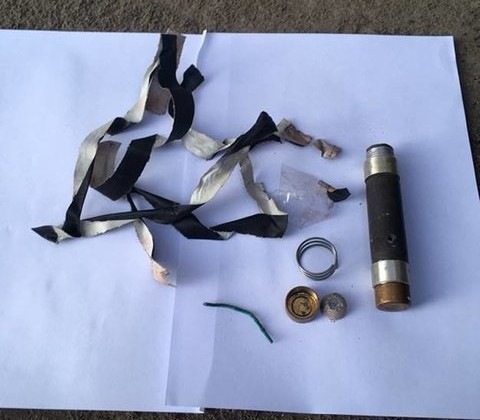 В Киеве мужчина разгуливал по улице со взрывчаткой (фото)