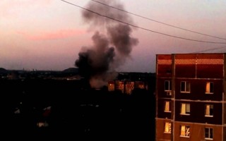 Склады боевиков взлетели на воздух на Донбассе