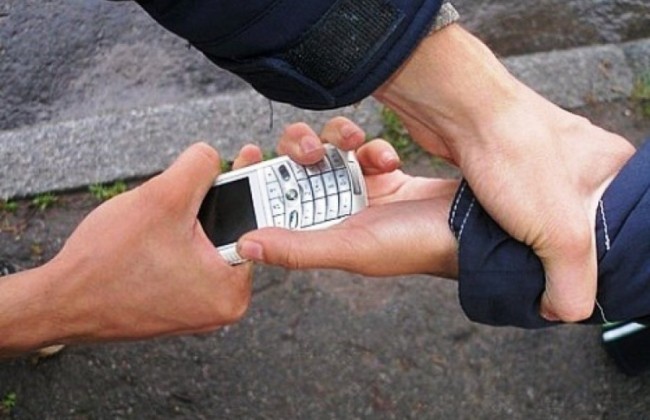 В столице задержали телефонного вора