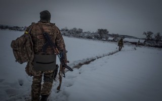 Украинцам показали бойцов АТО, которые заходили в освобожденные села Донбасса